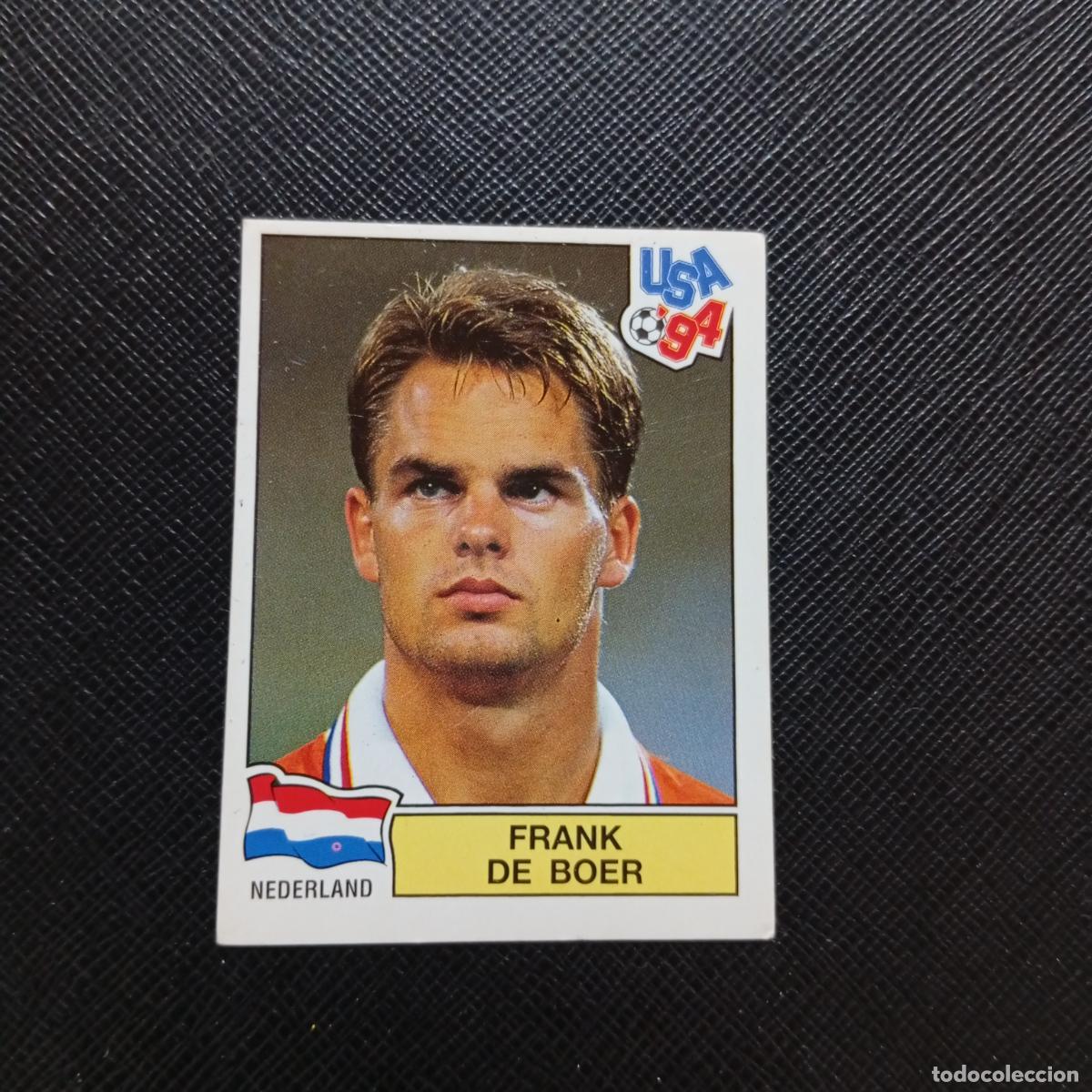Cromos de f&uacute;tbol: 421 FRANK DE BOER HOLANDA PANINI MUNDIAL USA 94 CROMO FUTBOL 94 - SIN PEGAR - A57 PG73