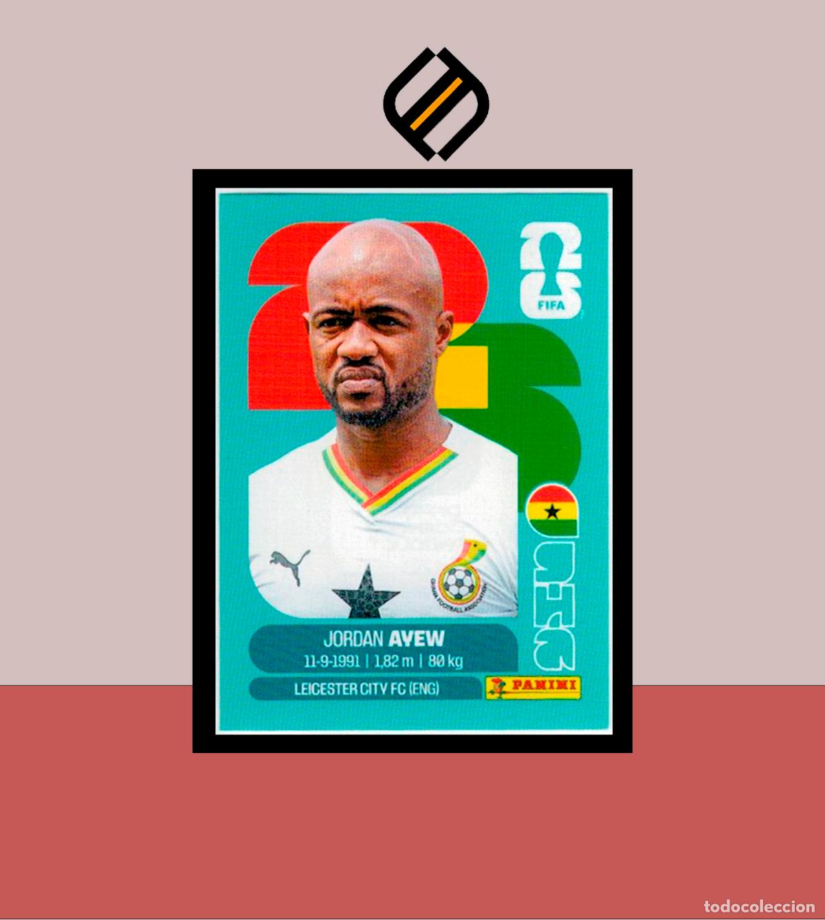 Cromos de f&uacute;tbol: PANINI FIFA CLUB WORLD CUP 2026 26 GHA 16 JORDAN AYEW GHANA STICKER MUNDIAL MEX CAN USA LIGA