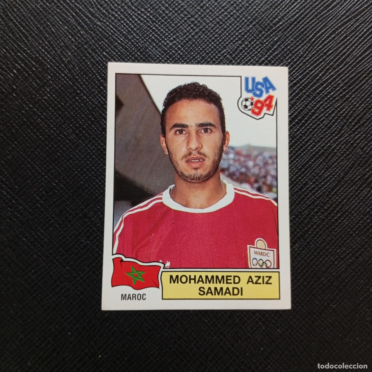 Cromos de f&uacute;tbol: 402 MUSTAPHA KHALIF MARRUECOS PANINI MUNDIAL USA 94 CROMO FUTBOL 94 - SIN PEGAR - A57 PG73