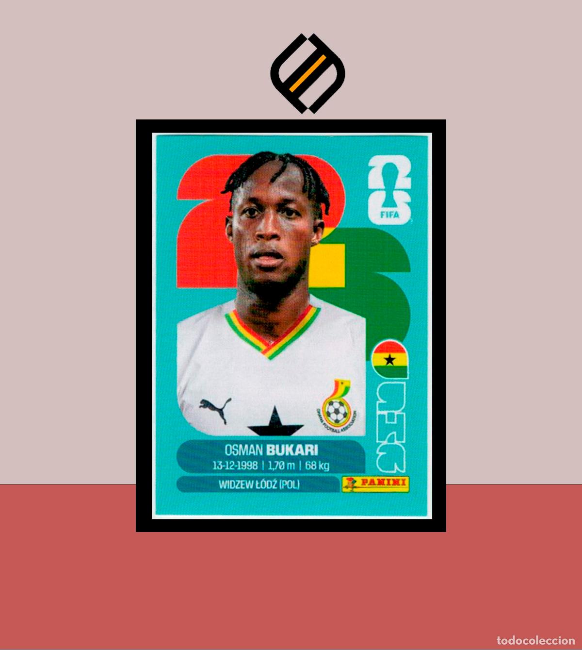 Fu&szlig;ball-Sticker: PANINI FIFA CLUB WORLD CUP 2026 26 GHA 19 OSMAN BUKARI GHANA STICKER MUNDIAL MEX CAN USA LIGA