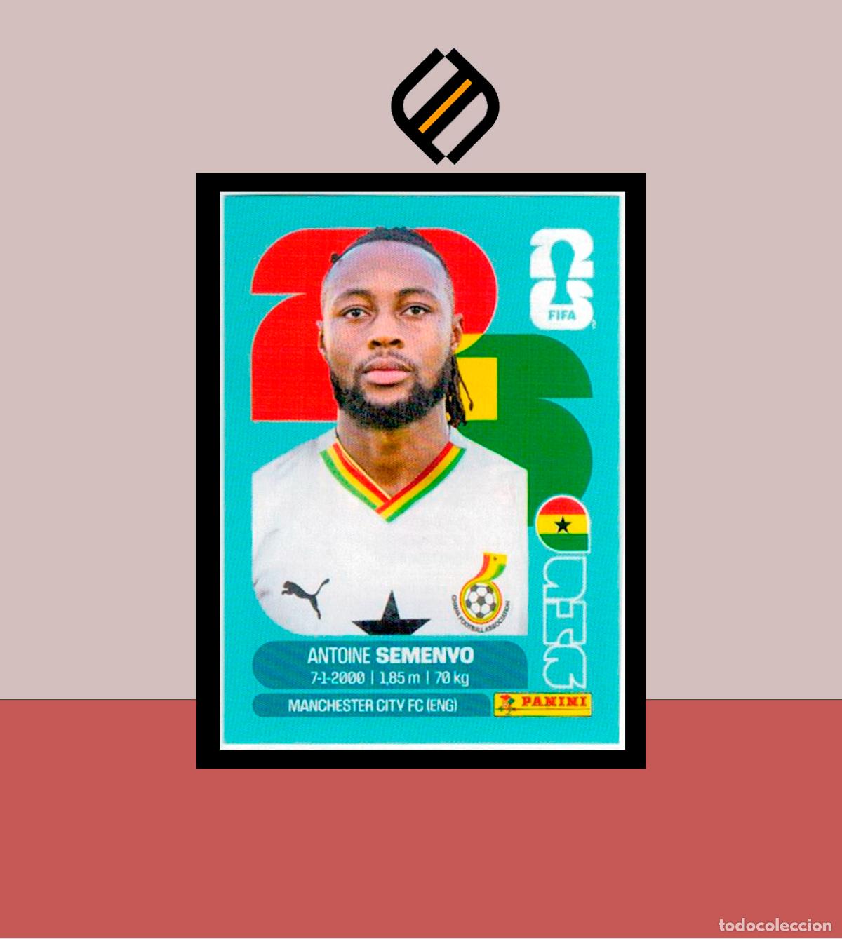 Fu&szlig;ball-Sticker: PANINI FIFA CLUB WORLD CUP 2026 26 GHA 20 ANTOINE SEMENYO GHANA STICKER MUNDIAL MEX CAN USA LIGA