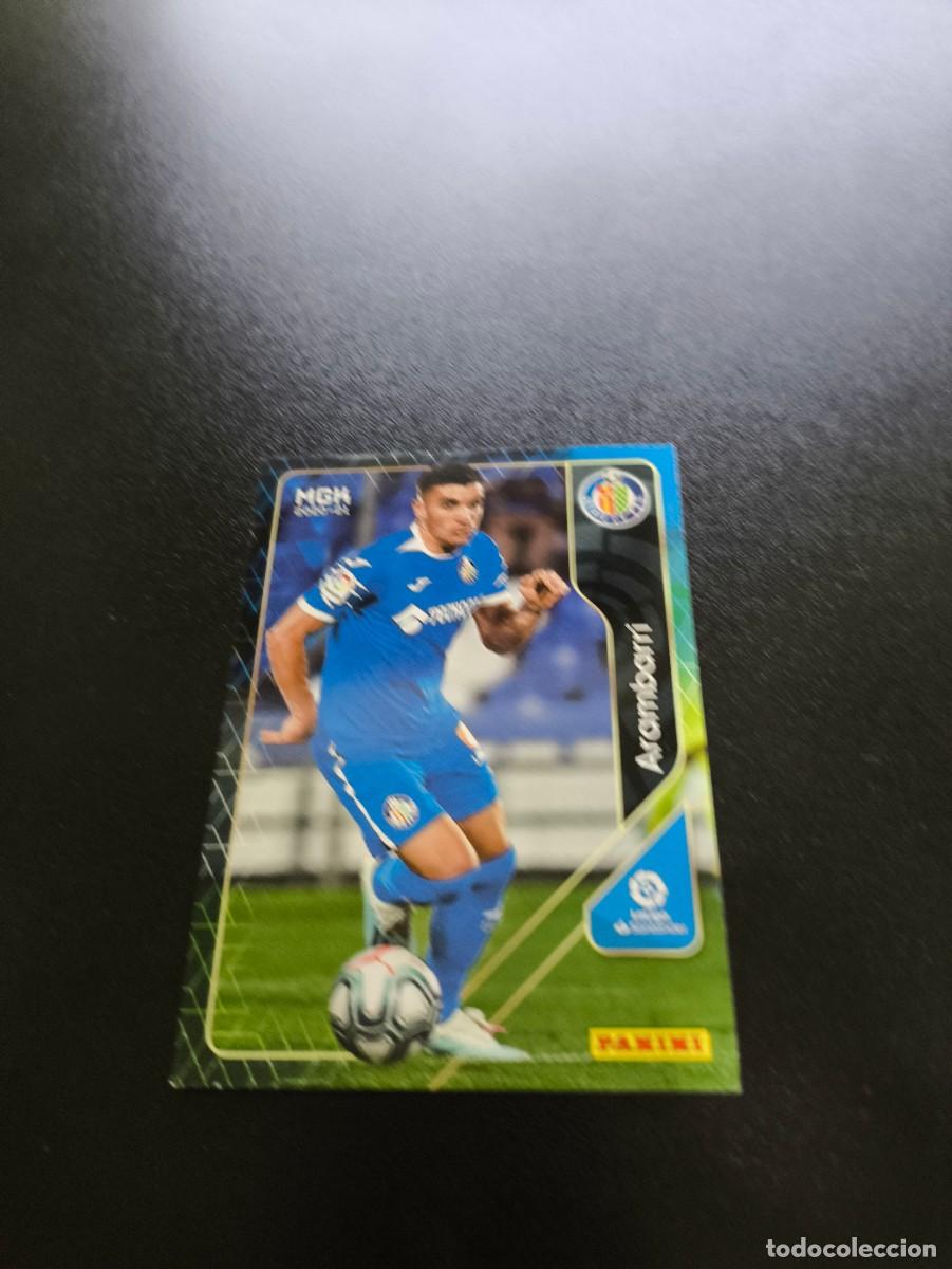 Fu&szlig;ball-Sticker: 156 Arambarri GETAFE PANINI LIGA MEGACRACKS MGK 2020 2021 20 21 NO ESTE ADRENALYN