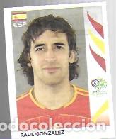 Fu&szlig;ball-Sticker: FIFA WORLD CUP Germany 2006. Panini n&ordm; 545. Raul Gonzalez. Espa&ntilde;a