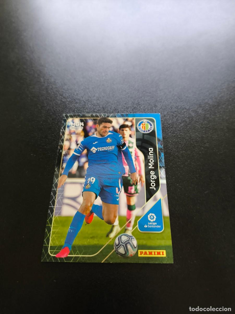 Fu&szlig;ball-Sticker: 161 Jorge Molina GETAFE PANINI LIGA MEGACRACKS MGK 2020 2021 20 21 NO ESTE ADRENALYN