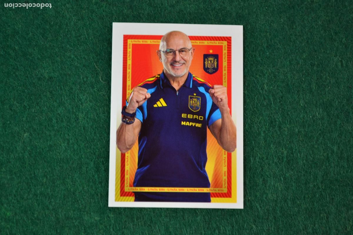 Figurine di Calcio: PANINI CARREFOUR MUNDIAL ESPA&Ntilde;A 2026 - 7 LUIS DE LA FUENTE