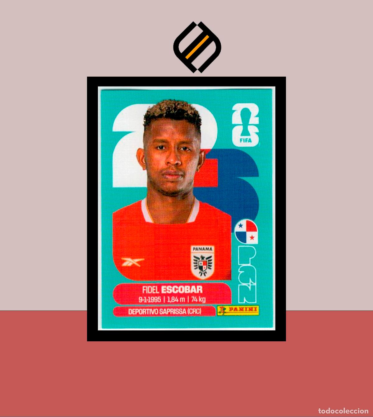 Cromos de f&uacute;tbol: PANINI FIFA CLUB WORLD CUP 2026 26 PAN 4 FIDEL ESCOBAR PANAM&Aacute; STICKER MUNDIAL MEX CAN USA LIGA