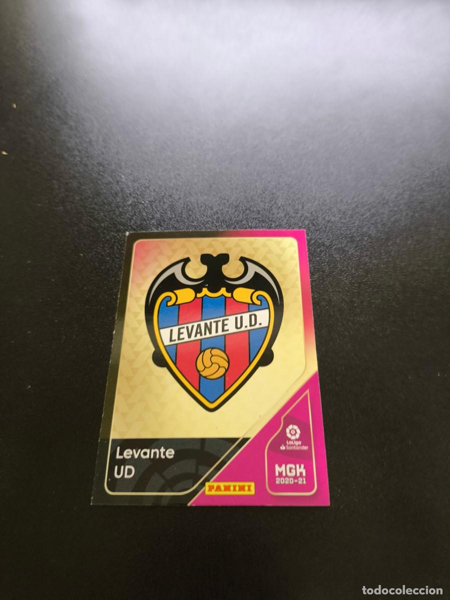 Cromos de f&uacute;tbol: 199 Escudo LEVANTE PANINI LIGA MEGACRACKS MGK 2020 2021 20 21 NO ESTE ADRENALYN