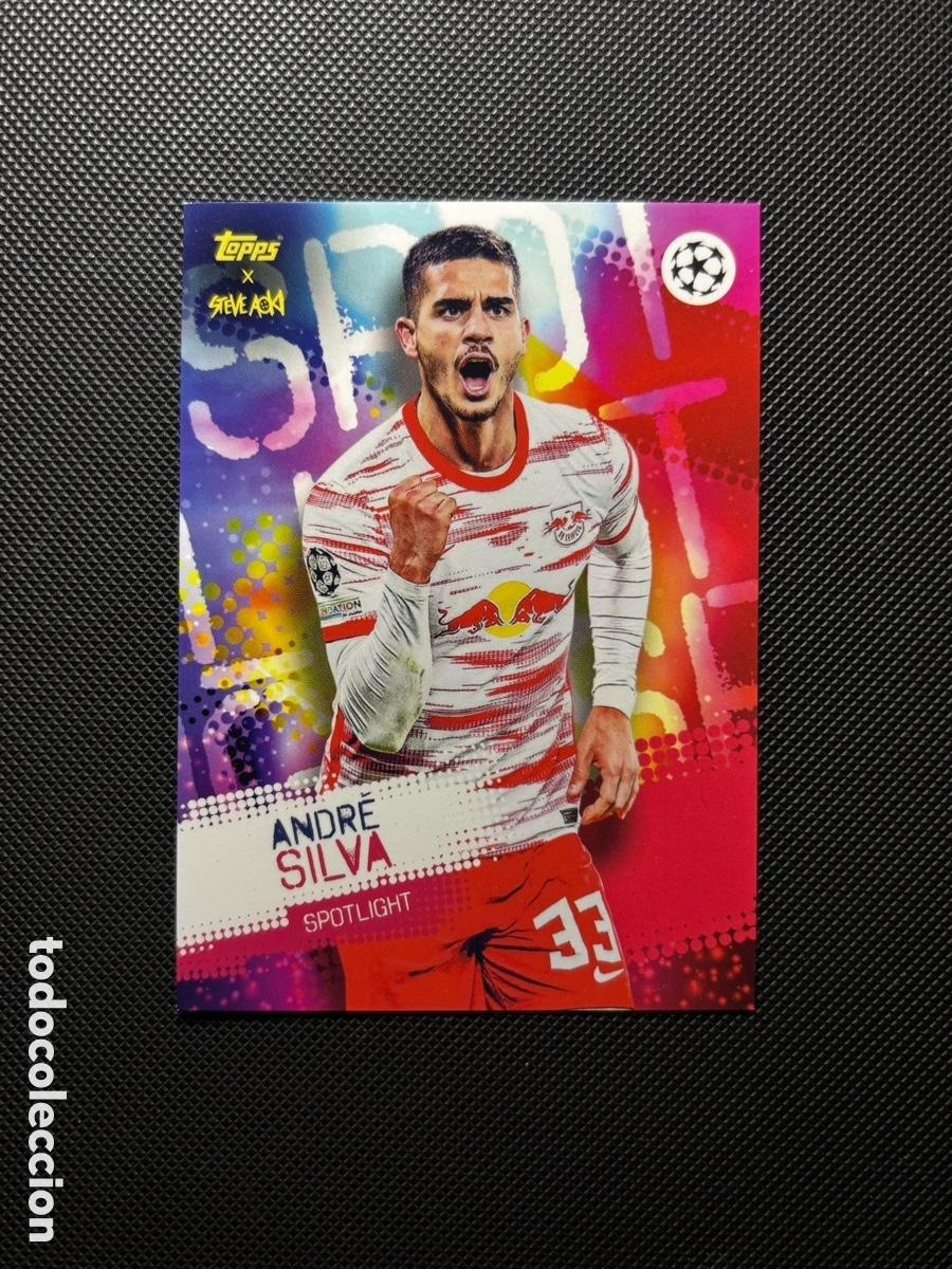 Cromos de f&uacute;tbol: CARD ANDRE SILVA TOPPS AOKI