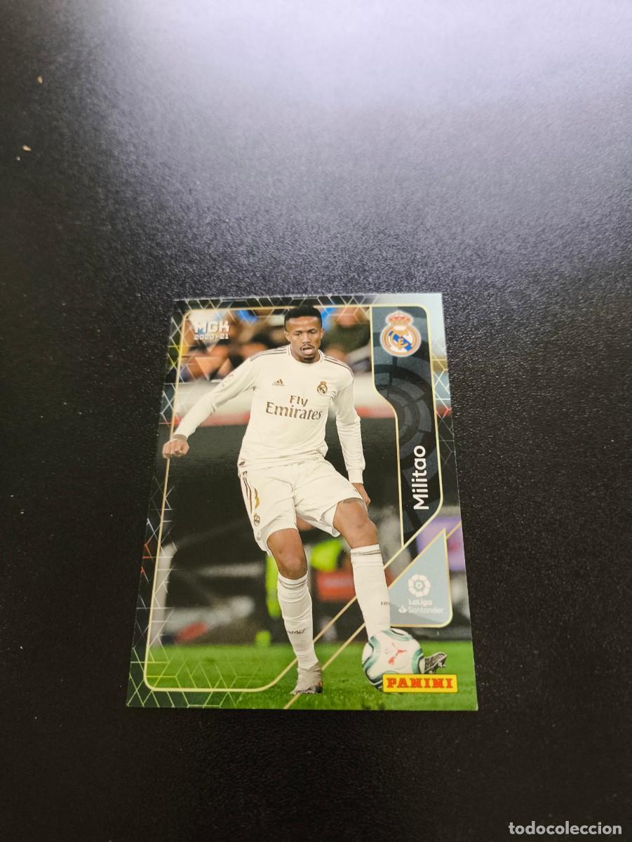 Cromos de f&uacute;tbol: 221 Eder Militao REAL MADRID PANINI LIGA MEGACRACKS MGK 2020 2021 20 21 NO ESTE ADRENALYN