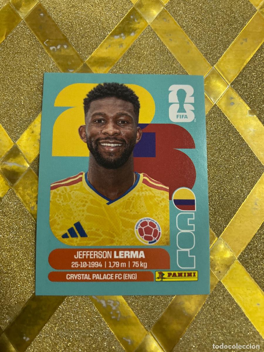 Cromos de f&uacute;tbol: CROMO DE F&Uacute;TBOL NUMERO COL 10 JEFFERSON LERMA COLOMBIA MUNDIAL 2026 MEXICO-EEUU-CANADA PANINI !