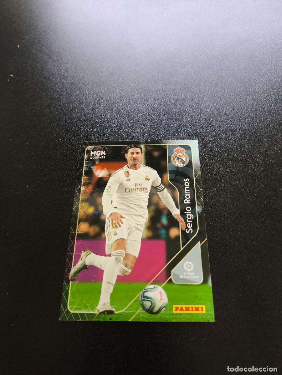 Cromos de f&uacute;tbol: 223 Sergio Ramos REAL MADRID PANINI LIGA MEGACRACKS MGK 2020 2021 20 21 NO ESTE ADRENALYN