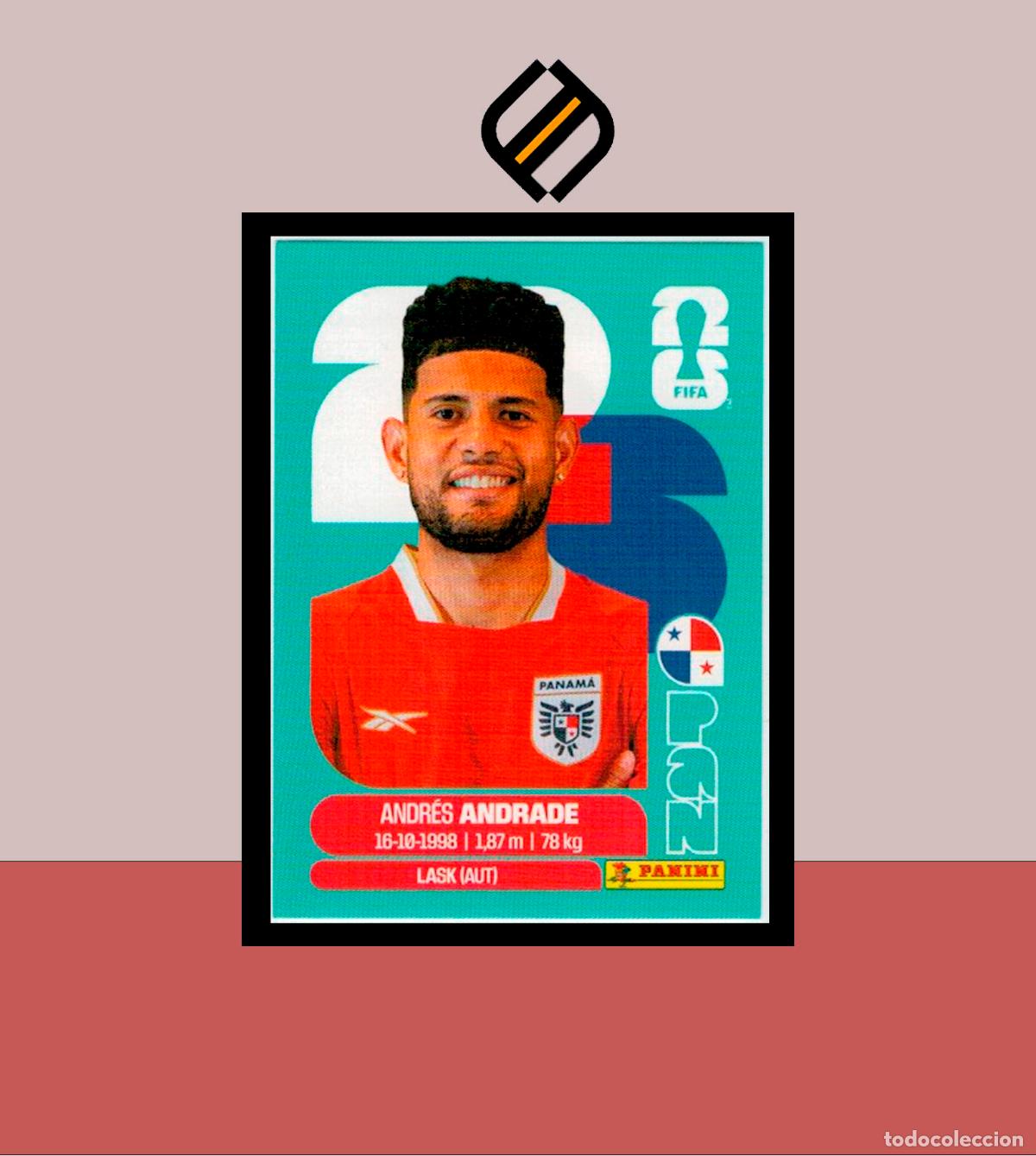 Cartes &agrave; collectionner de Football: PANINI FIFA CLUB WORLD CUP 2026 26 PAN 5 ANDR&Eacute;S ANDRADE PANAM&Aacute; STICKER MUNDIAL MEX CAN USA LIGA