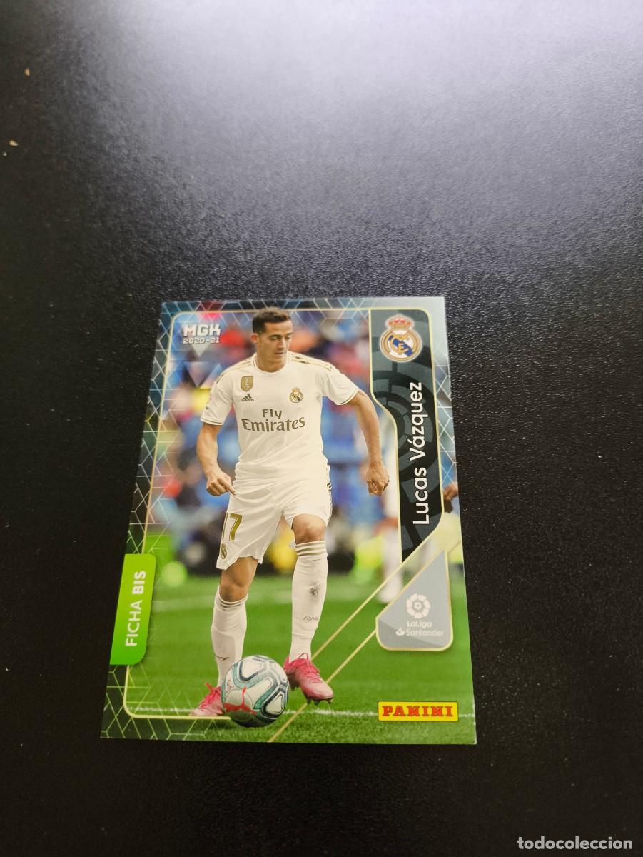 Cartes &agrave; collectionner de Football: 230 BIS Lucas V&aacute;zquez REAL MADRID PANINI LIGA MEGACRACKS MGK 2020 2021 20 21 NO ESTE ADRENALYN
