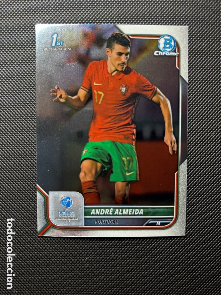Cartes &agrave; collectionner de Football: ANDR&Eacute; ALMEIDA 1st BOWMAN CARD TOPPS