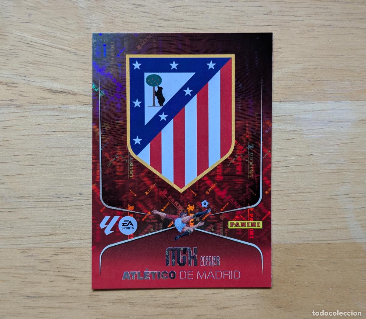 Cartes &agrave; collectionner de Football: MEGACRACKS 2025-2026 - ESCUDO - ATLETICO DE MADRID - N&ordm; 55