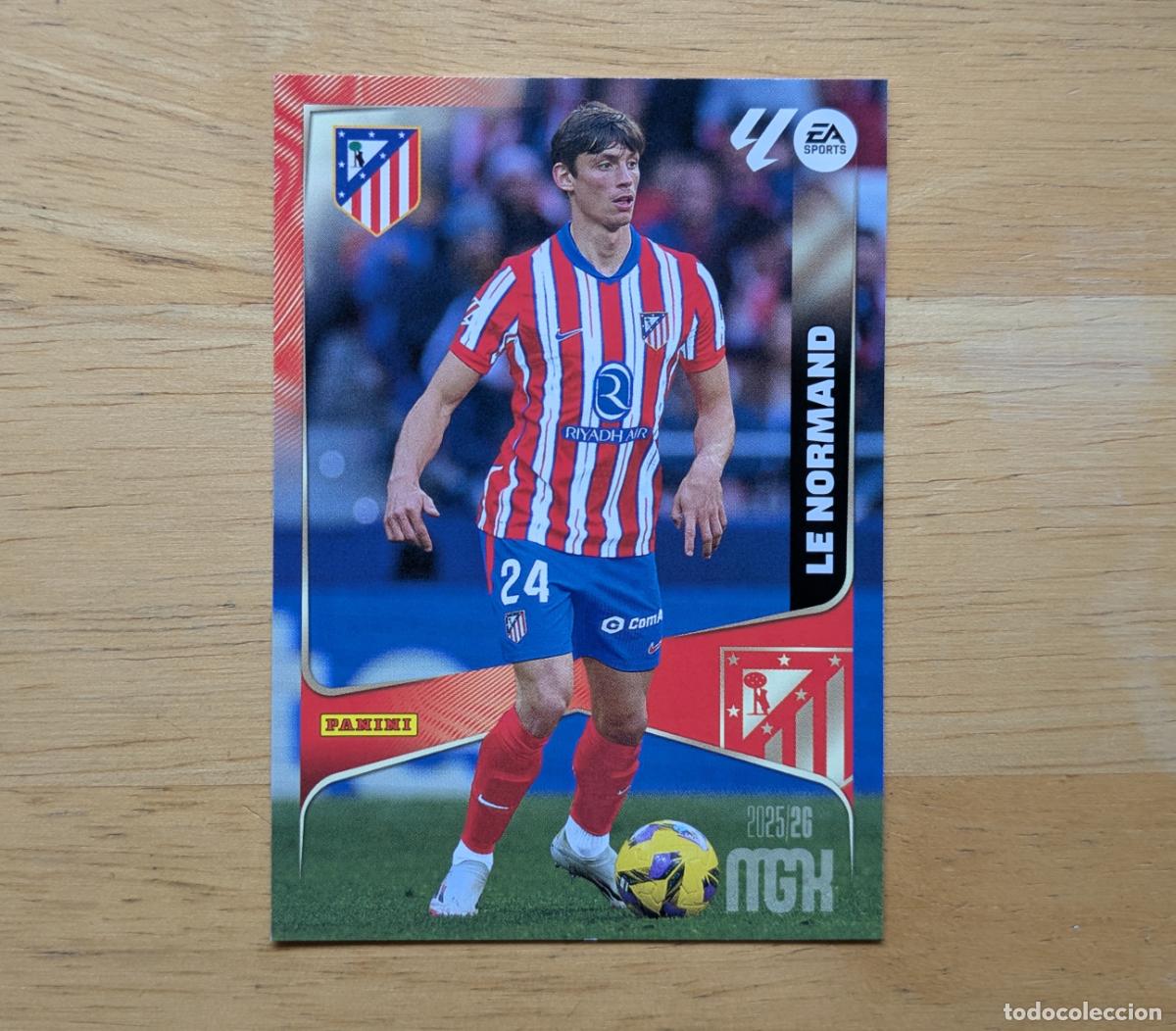 Figurine di Calcio: MEGACRACKS 2025-2026 - LE NORMAND - ATLETICO DE MADRID - N&ordm; 60