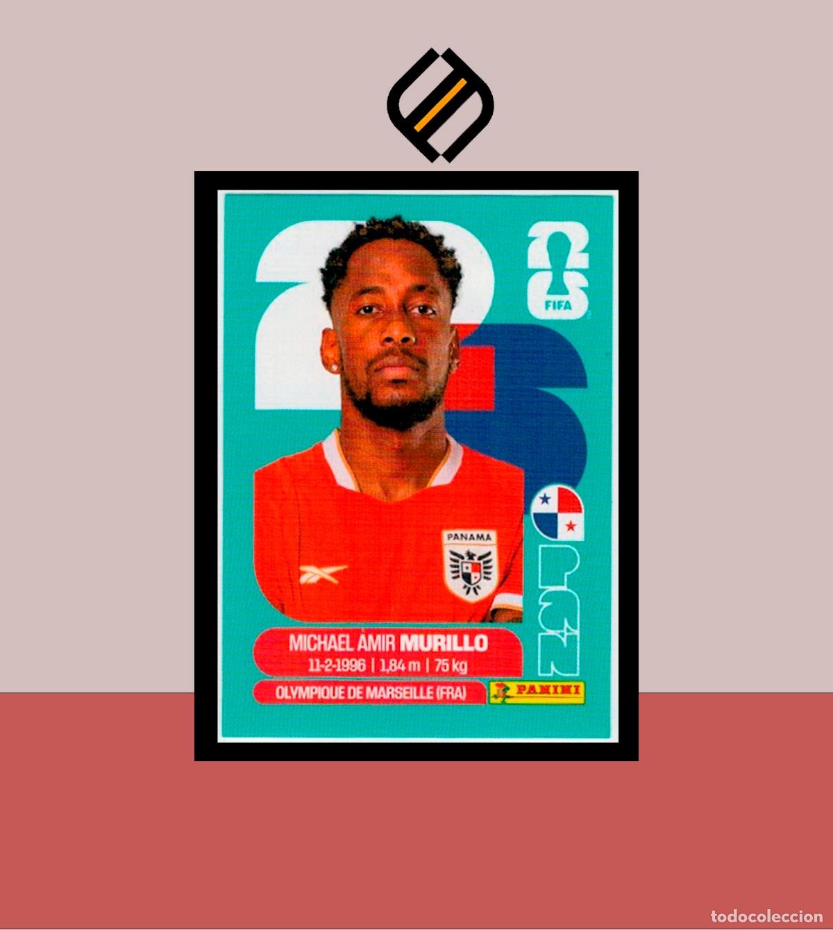 Cromos de f&uacute;tbol: PANINI FIFA CLUB WORLD CUP 2026 26 PAN 6 MICHAEL AMIR MURILLO PANAM&Aacute; STICKER MUNDIAL MEX CAN USA