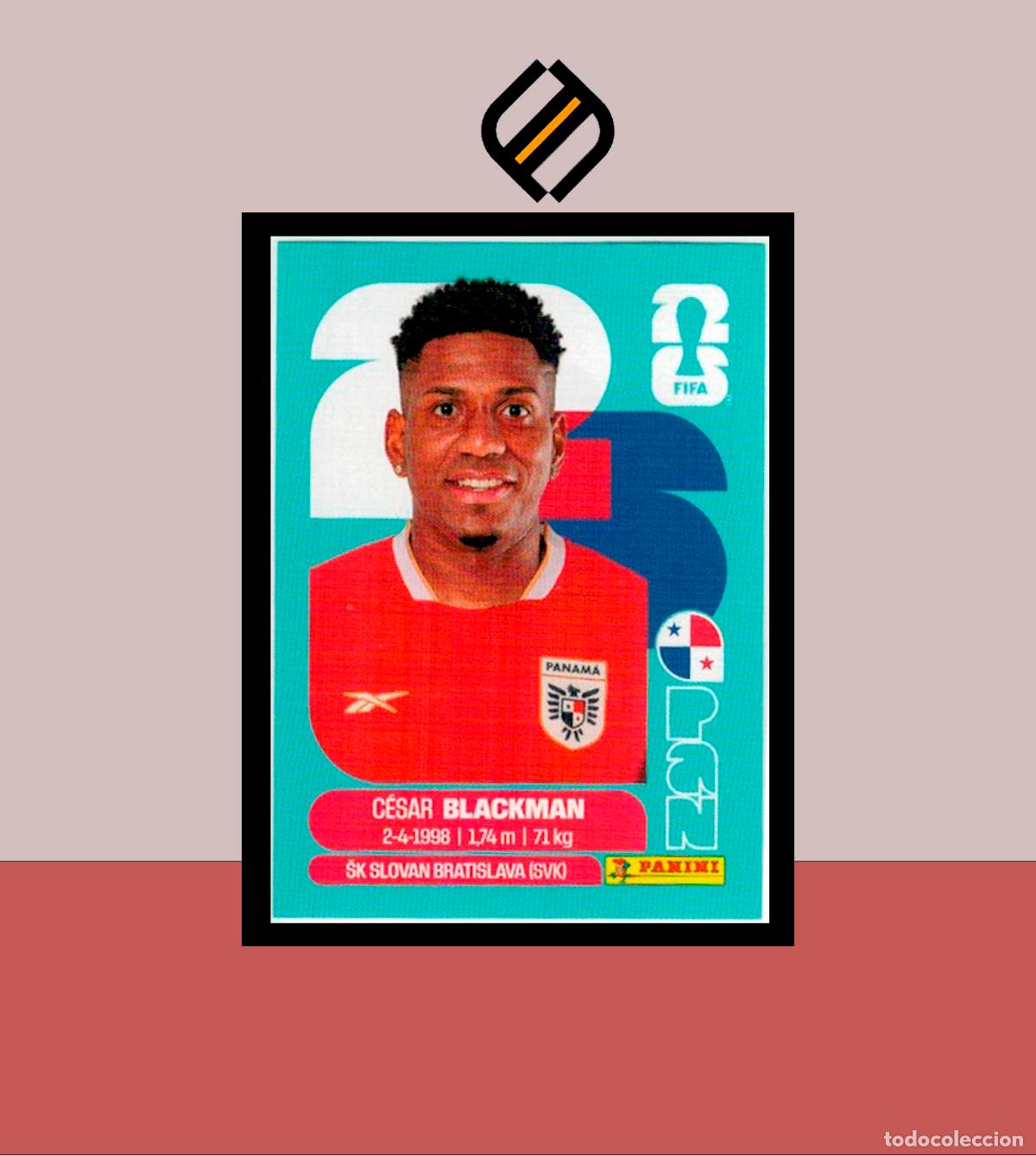 Cromos de f&uacute;tbol: PANINI FIFA CLUB WORLD CUP 2026 26 PAN 9 C&Eacute;SAR BLACKMAN PANAM&Aacute; STICKER MUNDIAL MEX CAN USA