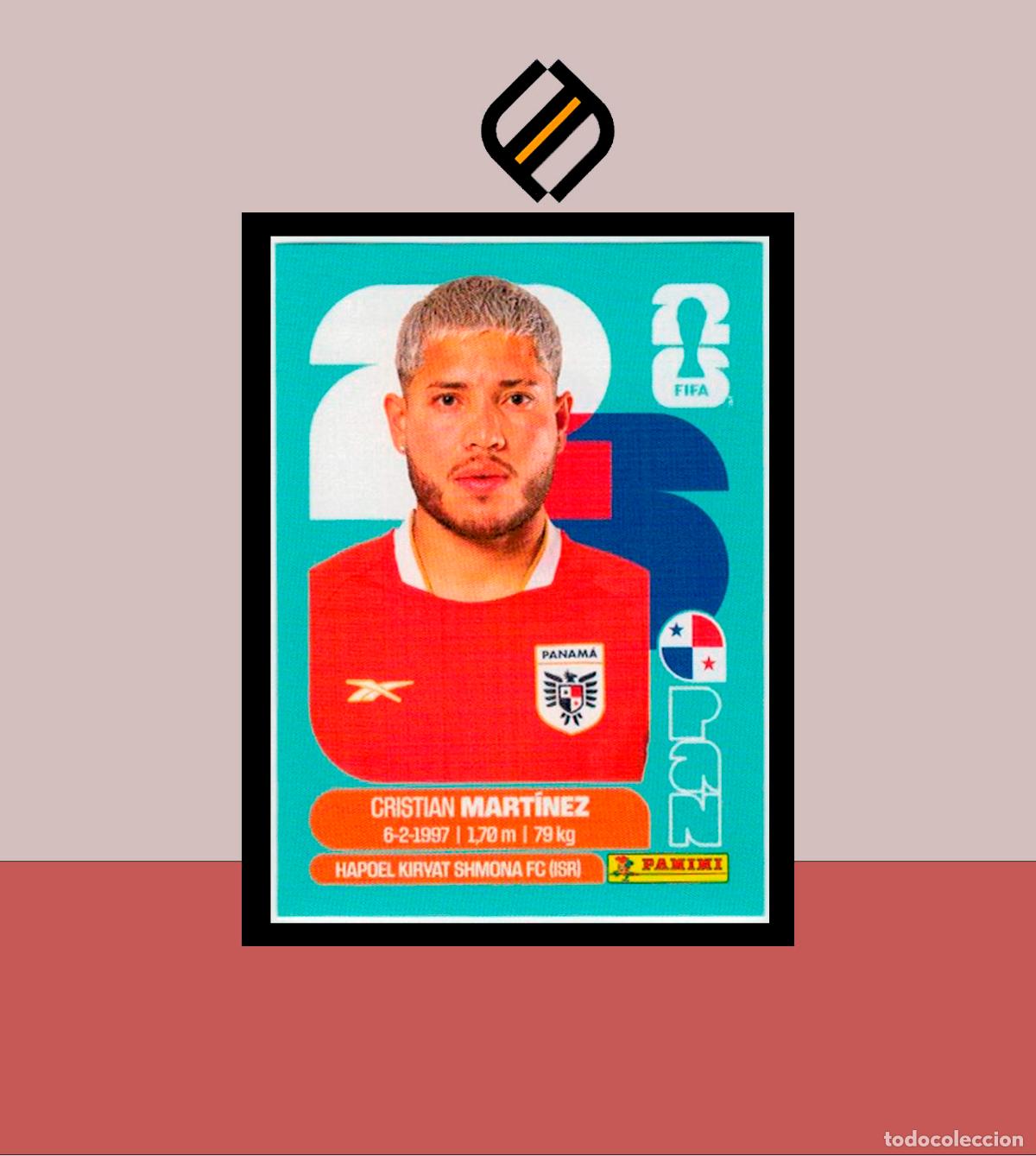Cromos de f&uacute;tbol: PANINI FIFA CLUB WORLD CUP 2026 26 PAN 10 CRISTIAN MART&Iacute;N PANAM&Aacute; STICKER MUNDIAL MEX CAN USA