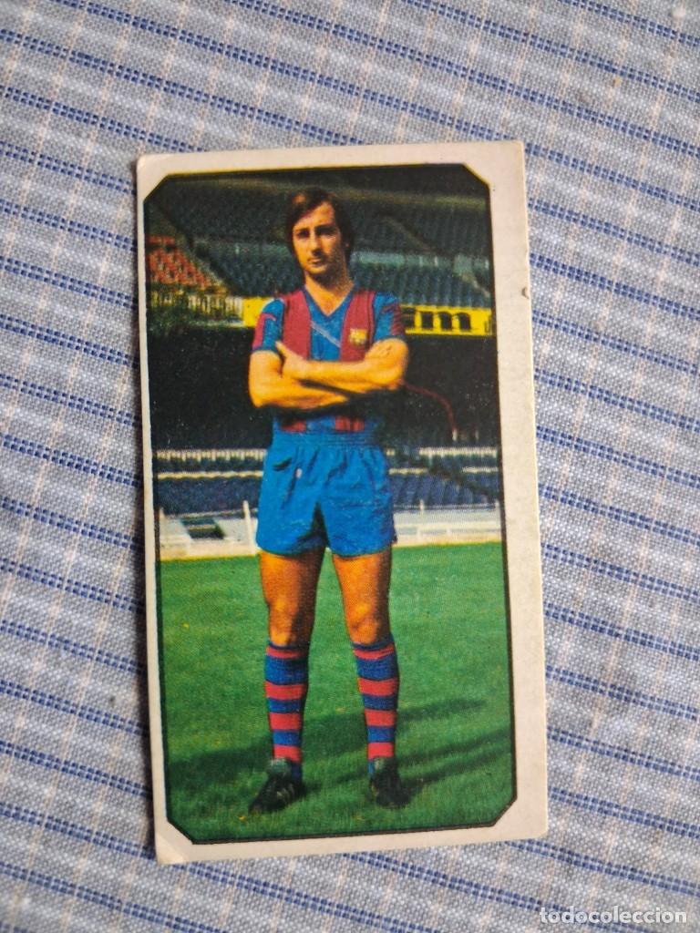 Cromos de f&uacute;tbol: Cromo Liga 1977 1978. Ediciones Este. Costa. F.C Barcelona. Sin uso. NO EST&Aacute; IMPRESA LA PARTE TRASER