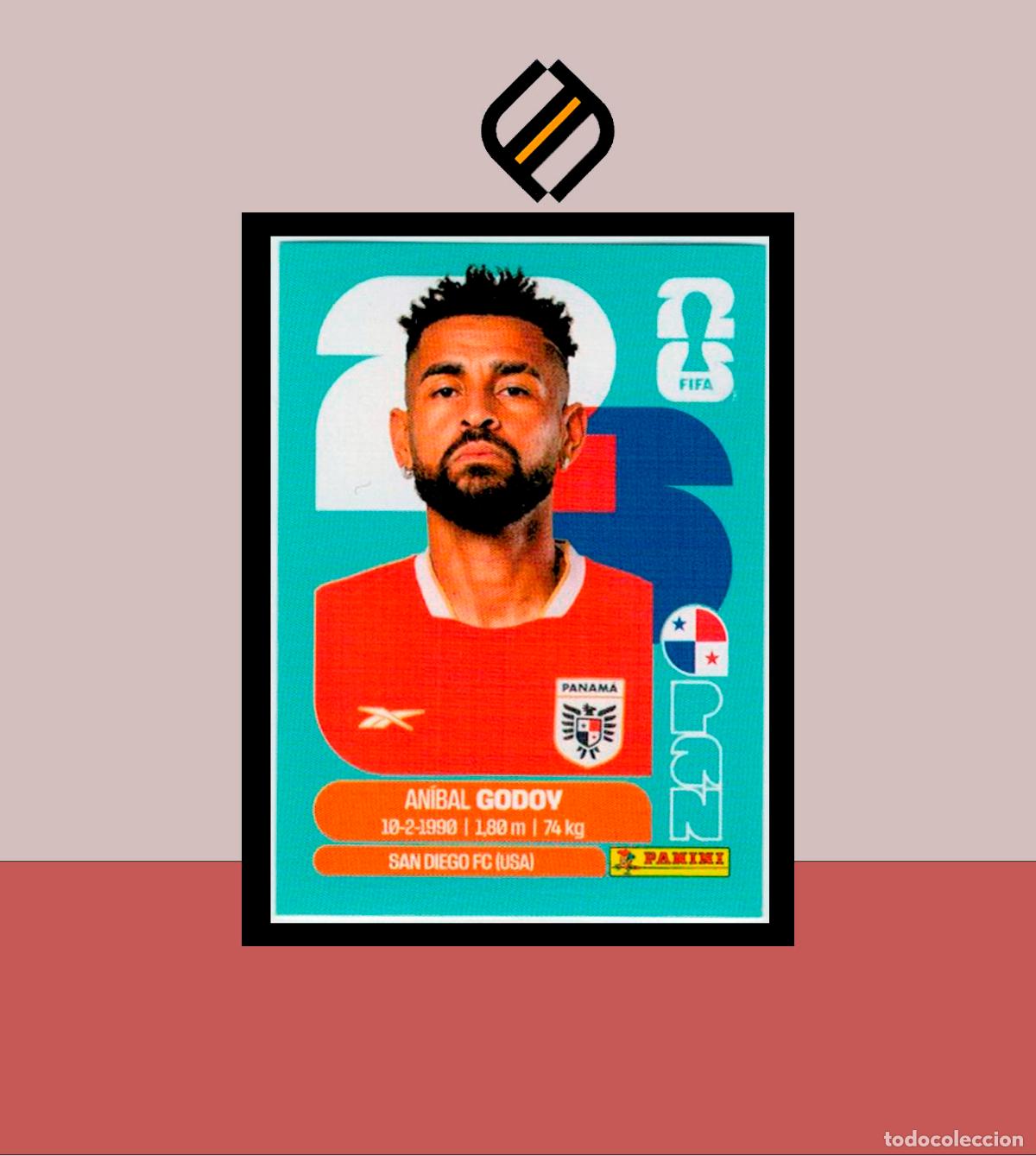 Cromos de f&uacute;tbol: PANINI FIFA CLUB WORLD CUP 2026 26 PAN 11 ANIBAL GODOY PANAM&Aacute; STICKER MUNDIAL MEX CAN USA
