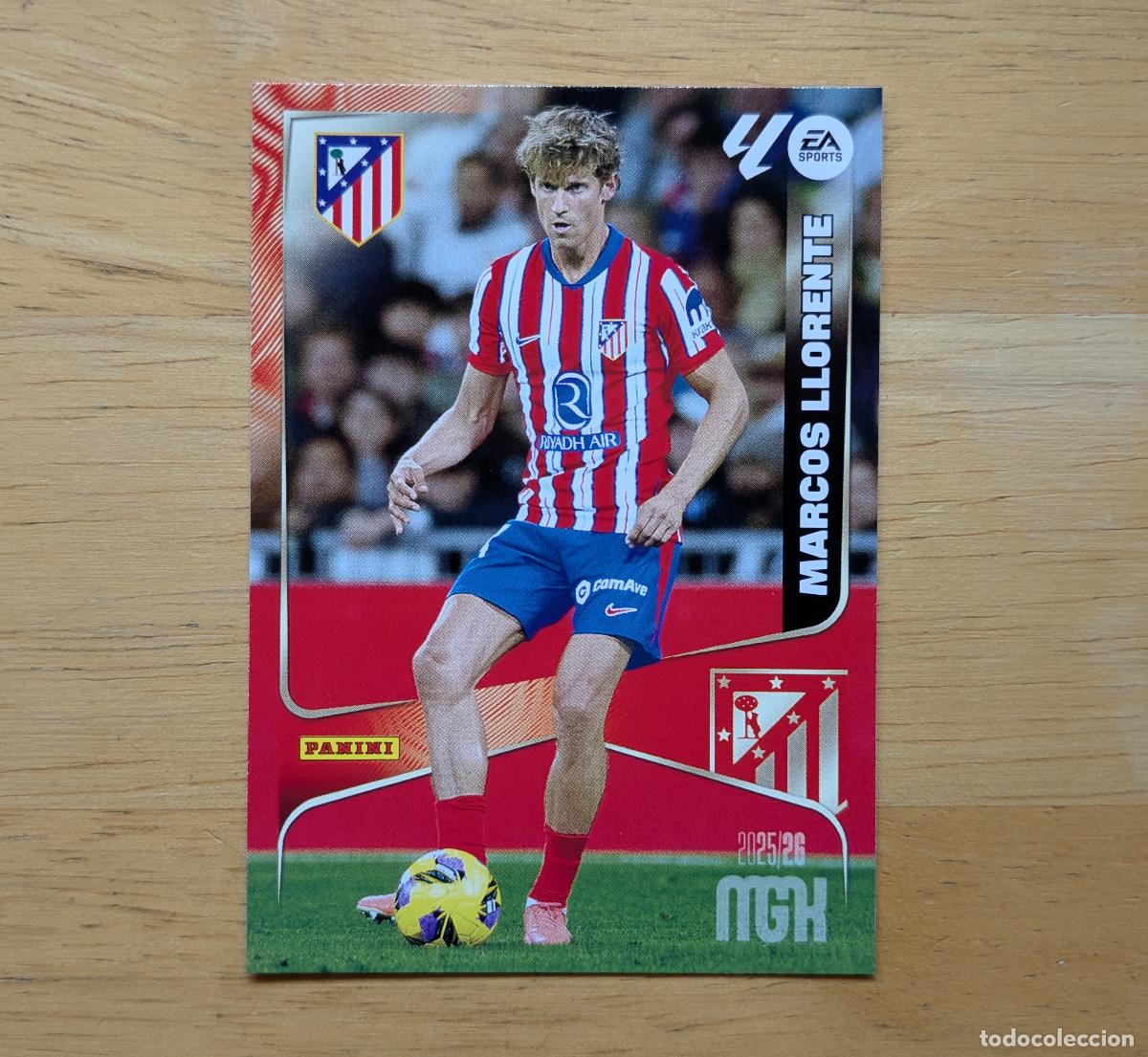 Cromos de f&uacute;tbol: MEGACRACKS 2025-2026 - MARCOS LLORENTE - ATLETICO DE MADRID - N&ordm; 67