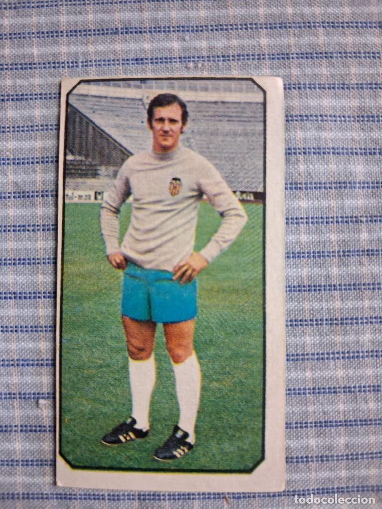 Cromos de f&uacute;tbol: Cromo Liga 1977 1978. Ediciones Este. Marro. Valencia C.F. Sin uso. Ver imagen