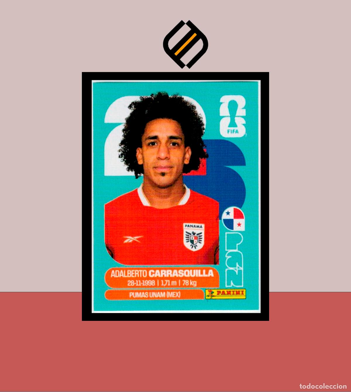 Cromos de f&uacute;tbol: PANINI FIFA CLUB WORLD CUP 2026 26 PAN 12 ADELBERTO CARRASQUILLA PANAM&Aacute; STICKER MUNDIAL MEX CAN USA