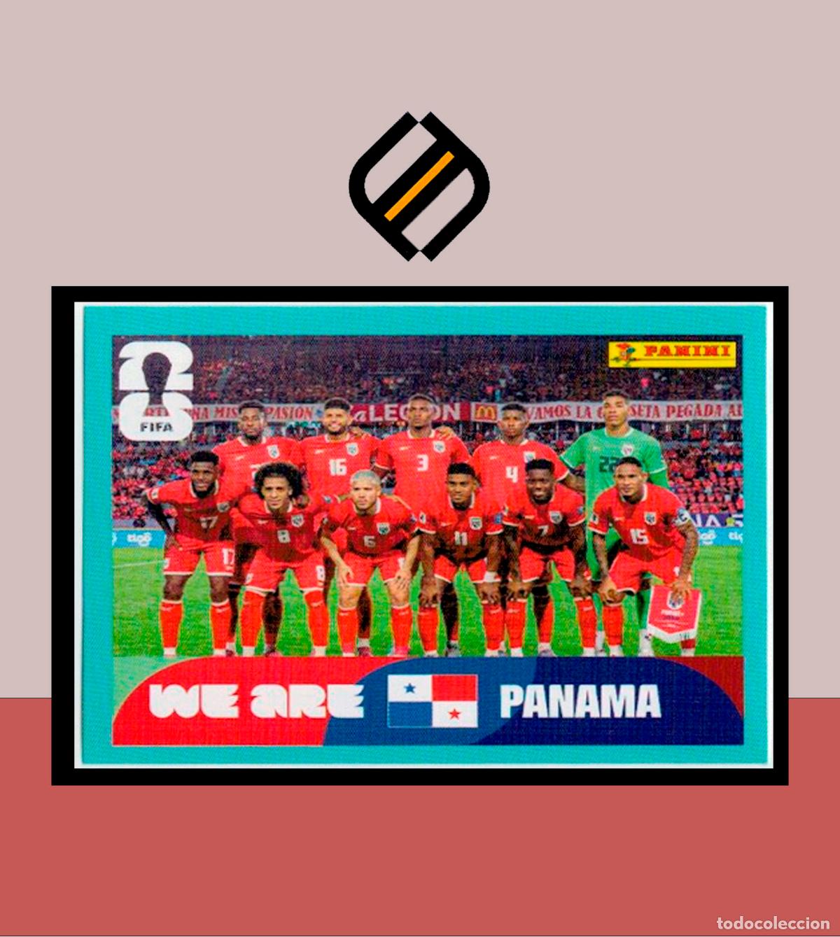 Cromos de f&uacute;tbol: PANINI FIFA CLUB WORLD CUP 2026 26 PAN 13 ALINEACI&Oacute;N PANAM&Aacute; STICKER MUNDIAL MEX CAN USA LIGA