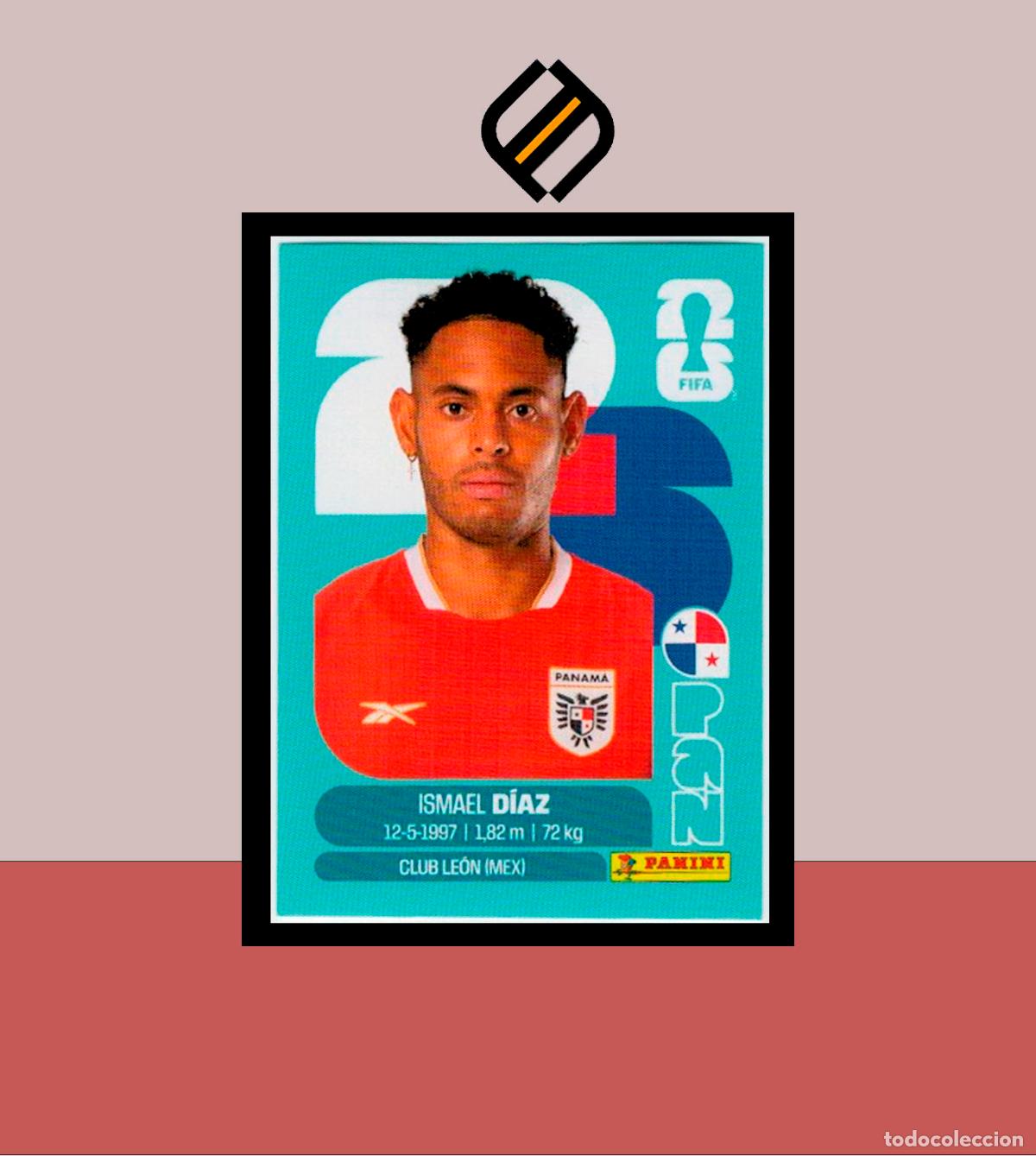 Cromos de f&uacute;tbol: PANINI FIFA CLUB WORLD CUP 2026 26 PAN 16 ISMAEL D&Iacute;AZ PANAM&Aacute; STICKER MUNDIAL MEX CAN USA LIGA