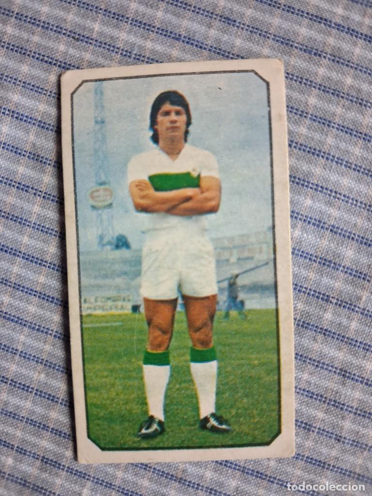 Cromos de f&uacute;tbol: Cromo Liga 1977 1978. Ediciones Este. Ben&iacute;tez. Elche C.F. Sin uso. Ver imagen