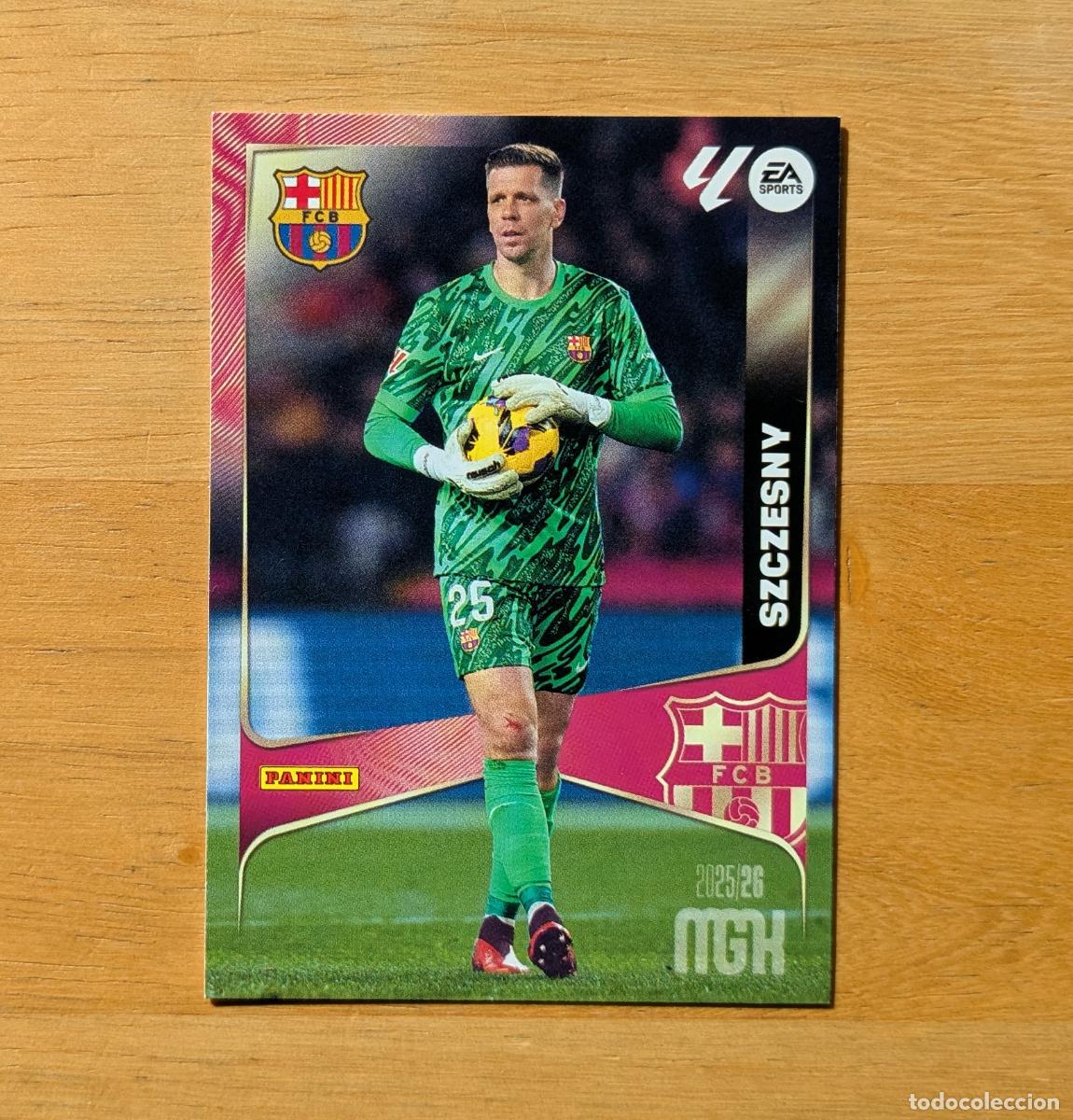 Cromos de f&uacute;tbol: MEGACRACKS 2025-2026 - SZCZESNY - FC BARCELONA - N&ordm; 75