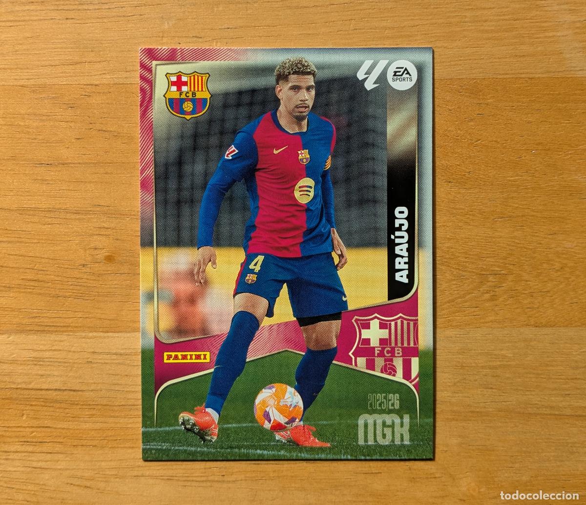Cromos de f&uacute;tbol: MEGACRACKS 2025-2026 - ARA&Uacute;JO - FC BARCELONA - N&ordm; 78