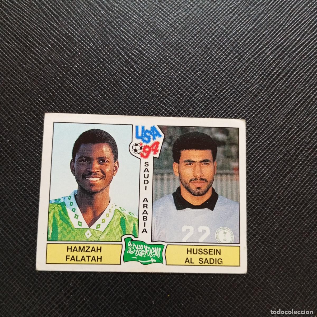 Cromos de f&uacute;tbol: 443 ARABIA SAUDI PANINI MUNDIAL USA 94 CROMO FUTBOL 94 - SIN PEGAR - A57 PG91