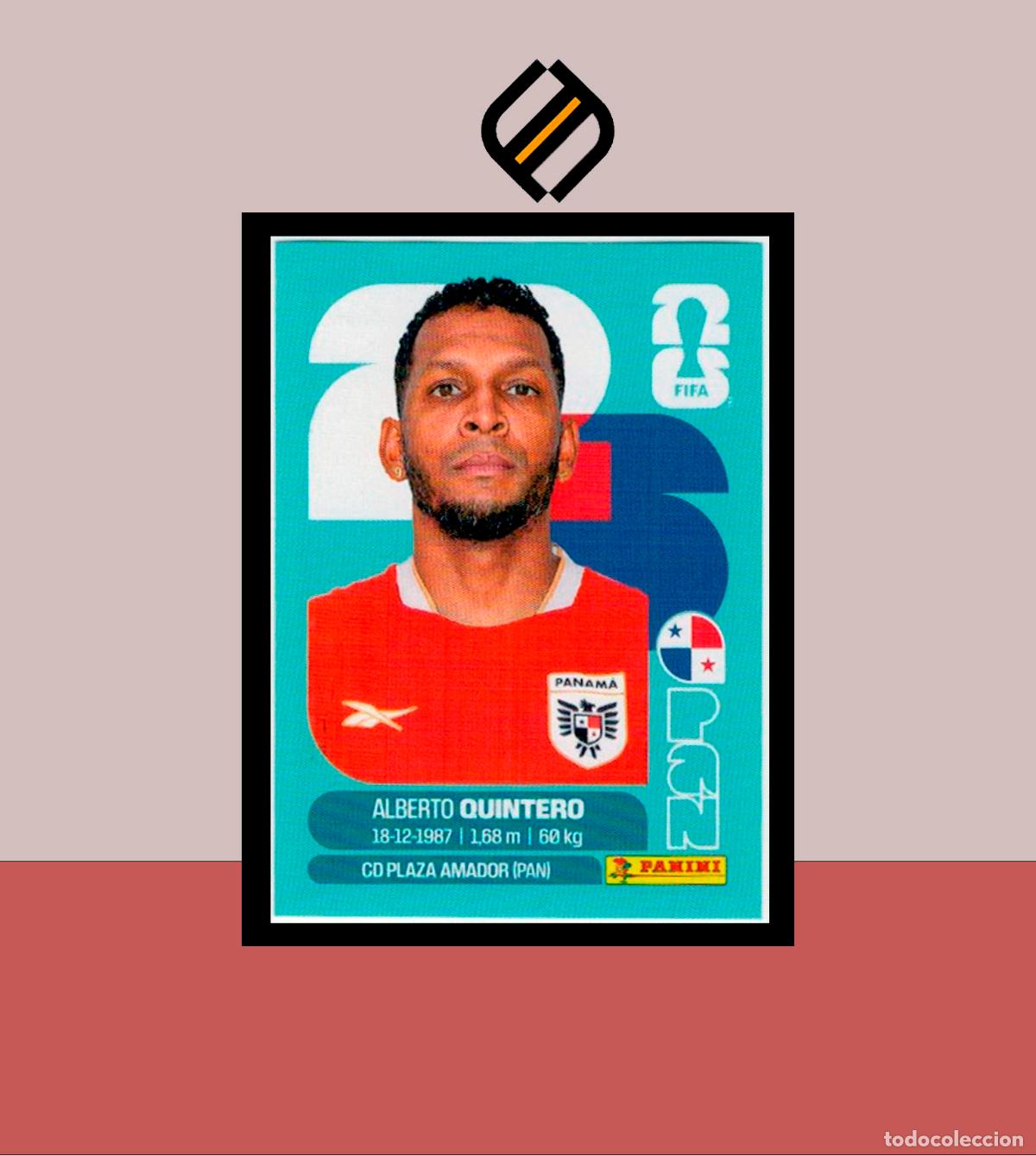 Cromos de f&uacute;tbol: PANINI FIFA CLUB WORLD CUP 2026 26 PAN 20 ALBERTO QUINTERO PANAM&Aacute; STICKER MUNDIAL MEX CAN USA LIGA