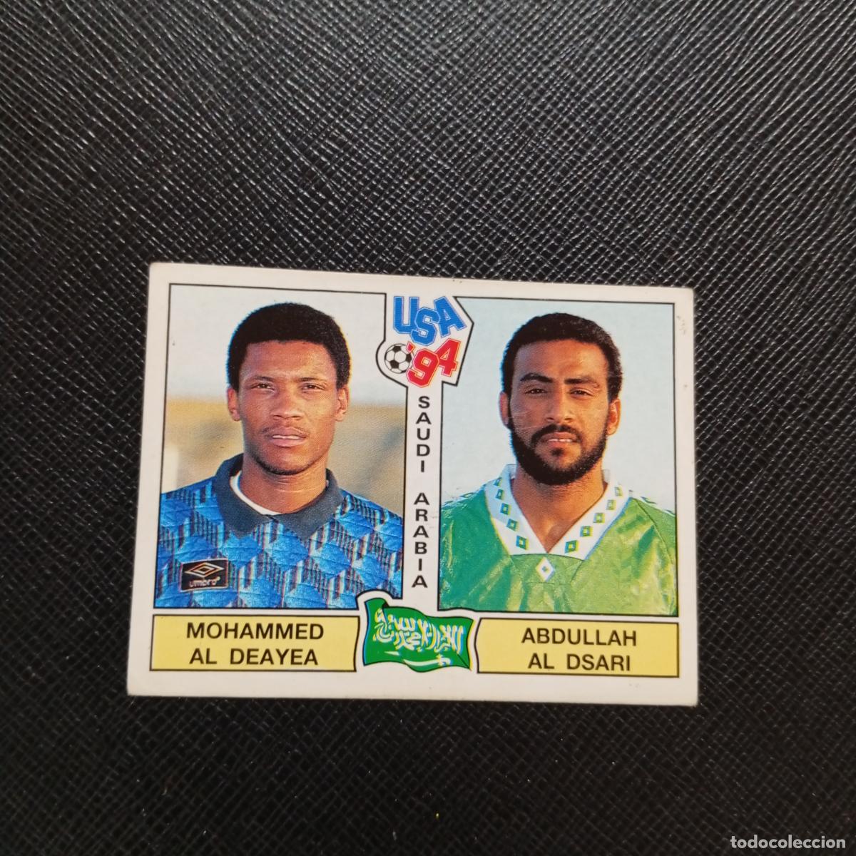 Cromos de f&uacute;tbol: 436 ARABIA SAUDI PANINI MUNDIAL USA 94 CROMO FUTBOL 94 - SIN PEGAR - A57 PG100