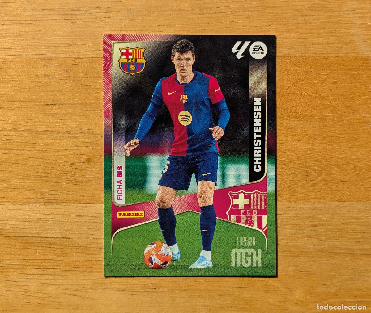 Cromos de f&uacute;tbol: MEGACRACKS 2025-2026 - CHRISTENSEN - FC BARCELONA - N&ordm; 79 BIS