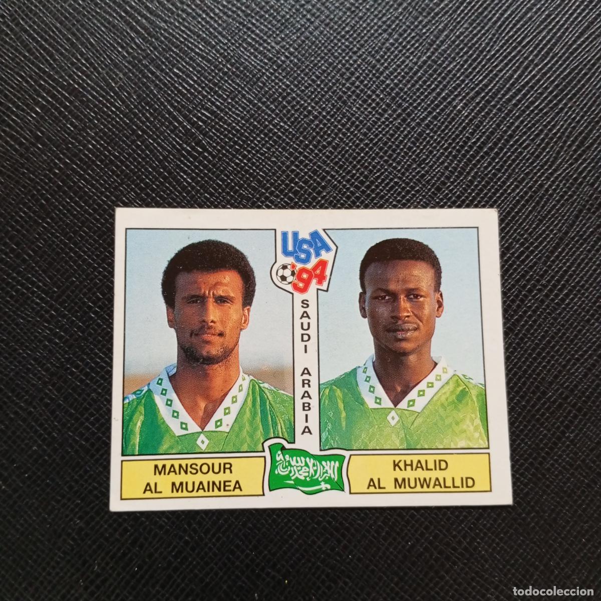 Cromos de f&uacute;tbol: 439 ARABIA SAUDI PANINI MUNDIAL USA 94 CROMO FUTBOL 94 - SIN PEGAR - A57 PG100