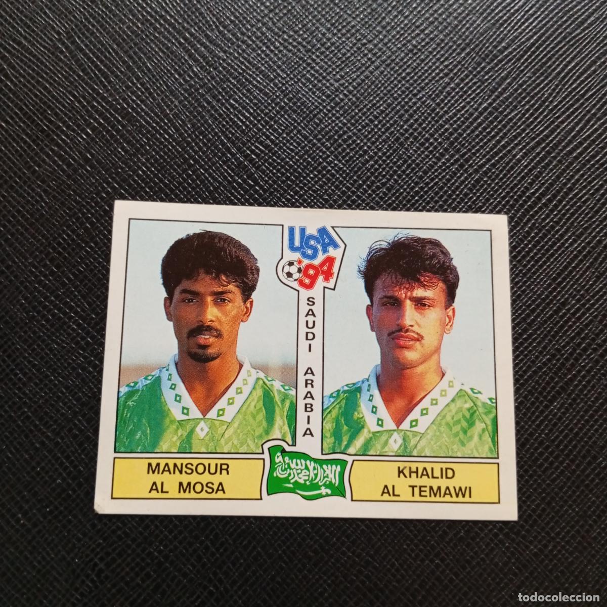 Cromos de f&uacute;tbol: 440 ARABIA SAUDI PANINI MUNDIAL USA 94 CROMO FUTBOL 94 - SIN PEGAR - A57 PG100