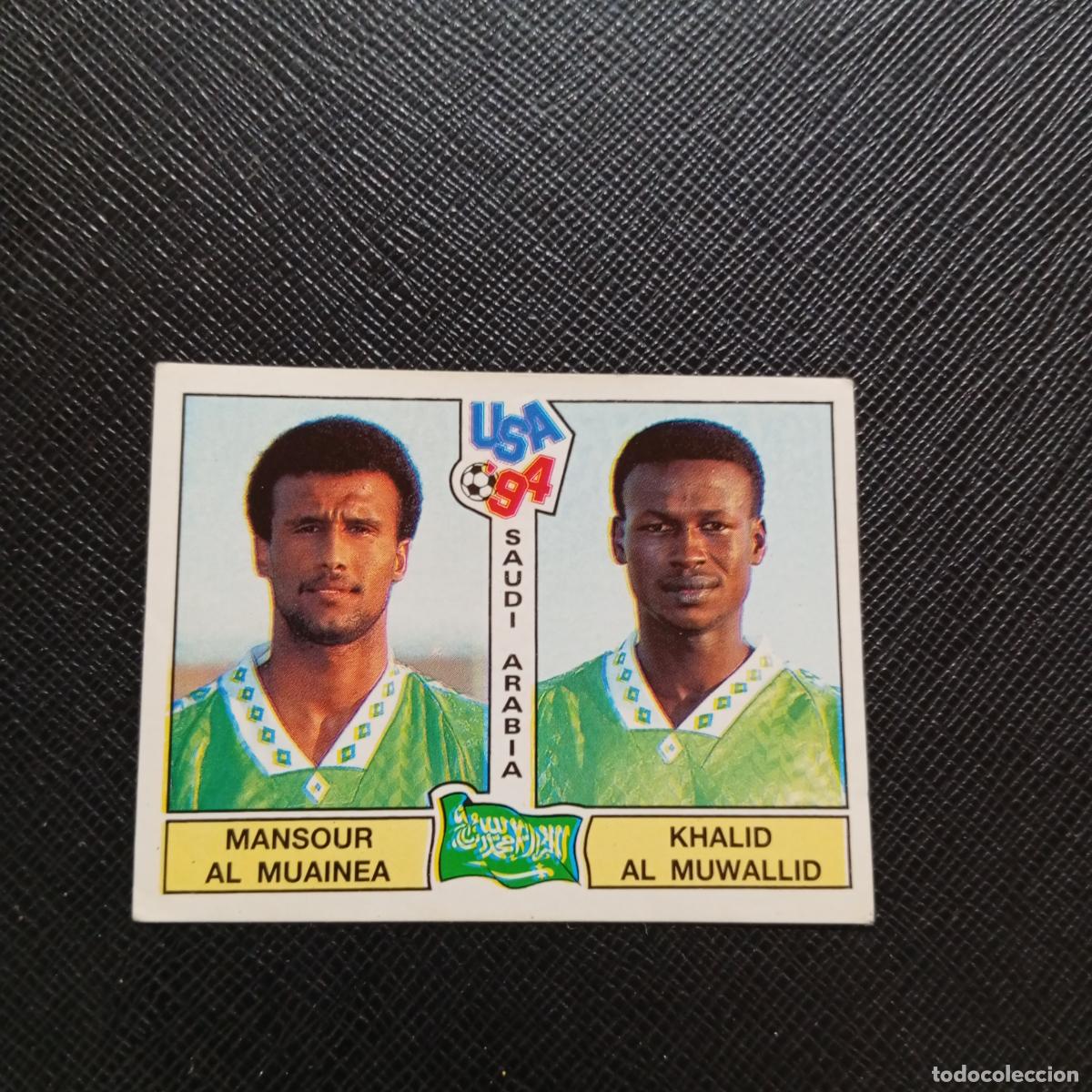 Cromos de f&uacute;tbol: 439 ARABIA SAUDI PANINI MUNDIAL USA 94 CROMO FUTBOL 94 - SIN PEGAR - A57 PG100 B