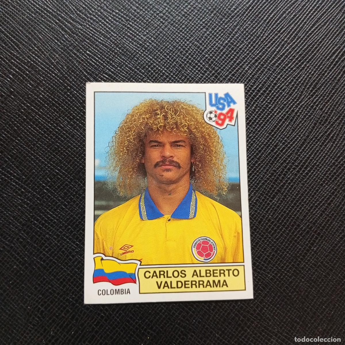 Cromos de f&uacute;tbol: 62 VALDERRAMA COLOMBIA PANINI MUNDIAL USA 94 CROMO FUTBOL 94 - SIN PEGAR - A57 PG109