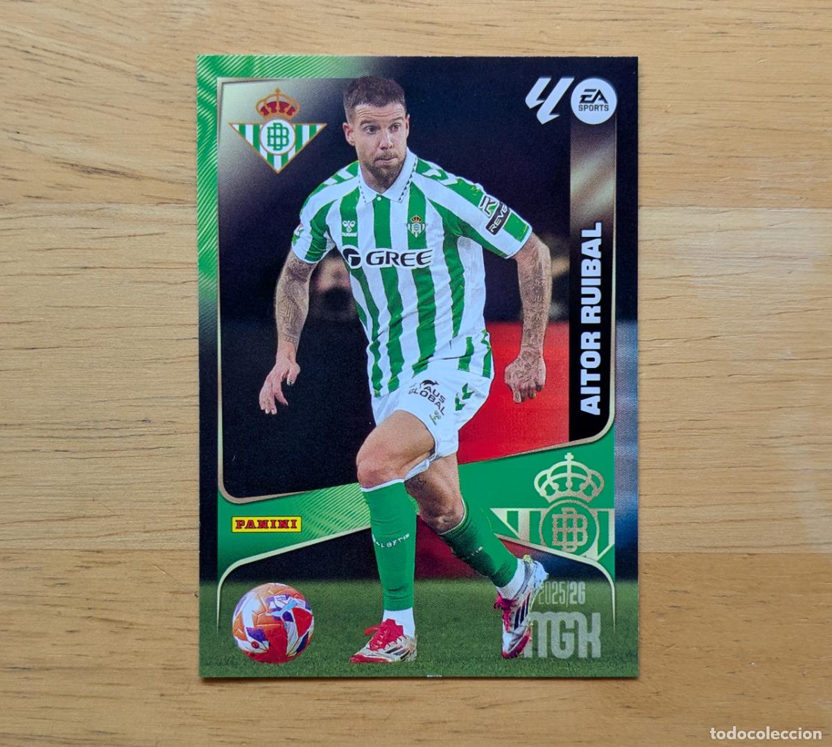 Cromos de f&uacute;tbol: MEGACRACKS 2025-2026 - AITOR RUIBAL - REAL BETIS - N&ordm; 94