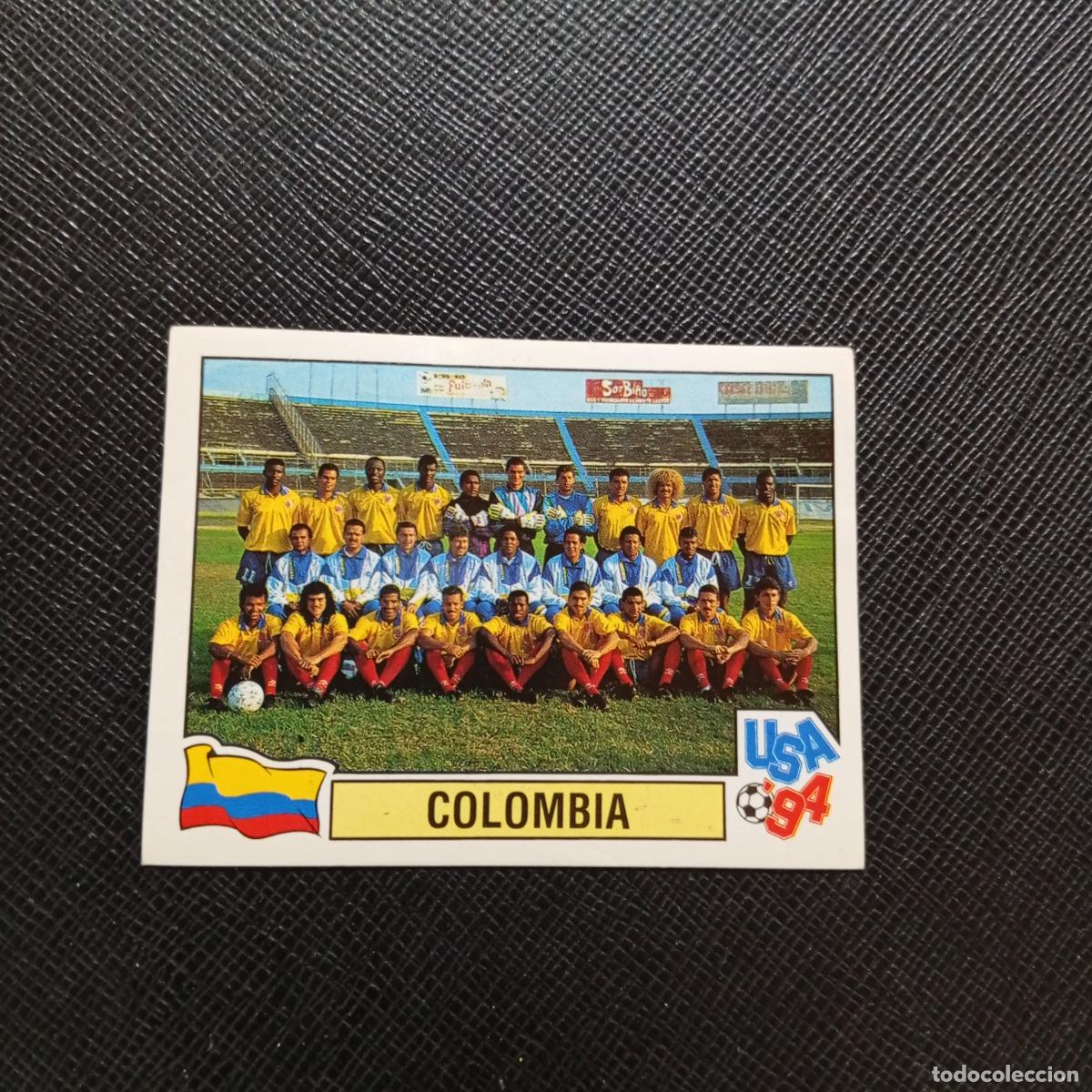 Figurine di Calcio: 67 PLANTILLA COLOMBIA PANINI MUNDIAL USA 94 CROMO FUTBOL 94 - SIN PEGAR - A57 PG109