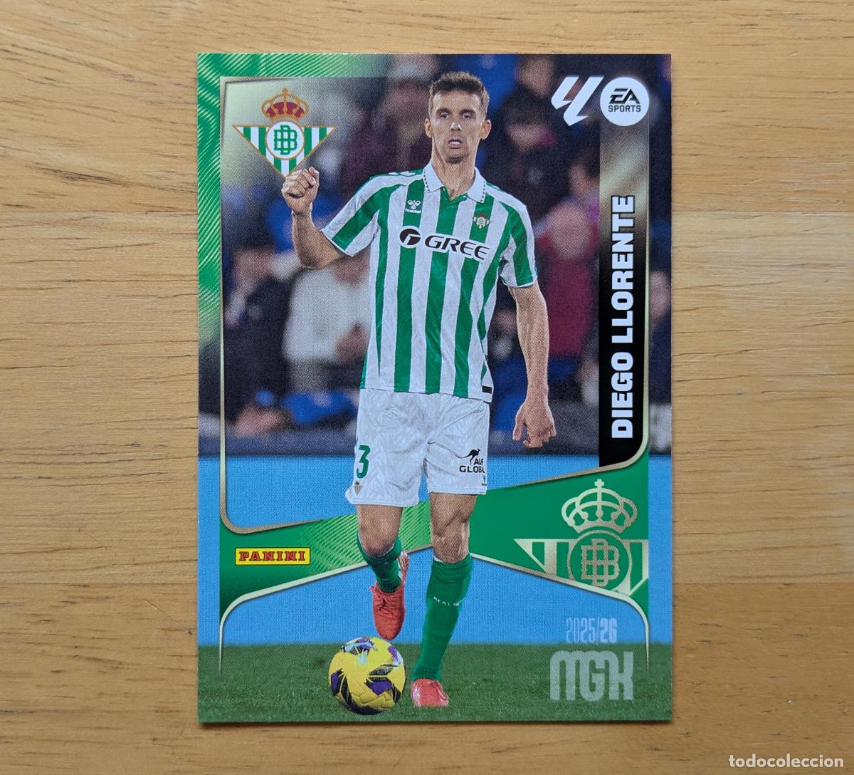 Cromos de Futebol: MEGACRACKS 2025-2026 - DIEGO LLORENTE - REAL BETIS - N&ordm; 96