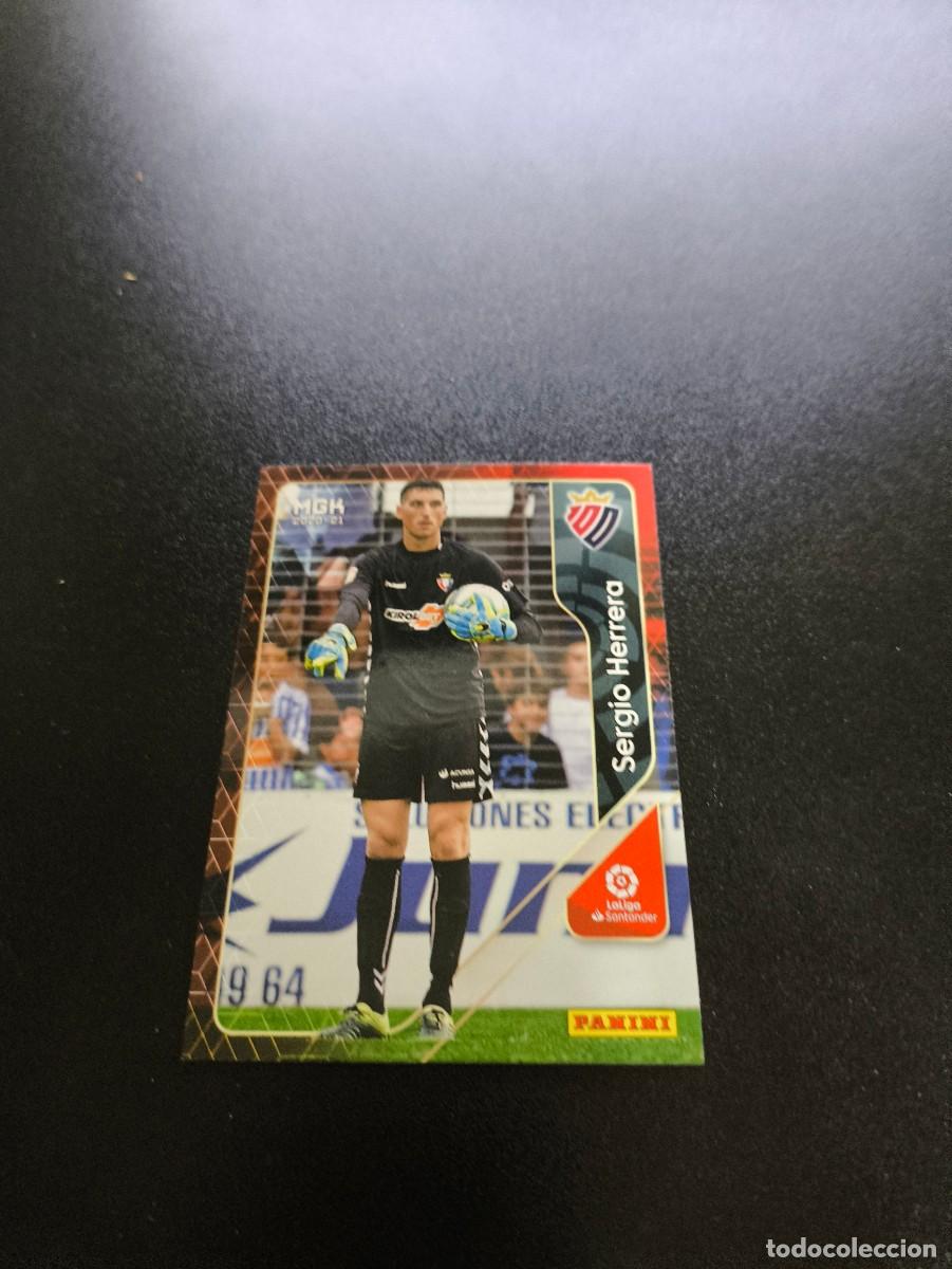 Cromos de Futebol: 237 Sergio Herrera OSASUNA PANINI LIGA MEGACRACKS MGK 2020 2021 20 21 NO ESTE ADRENALYN