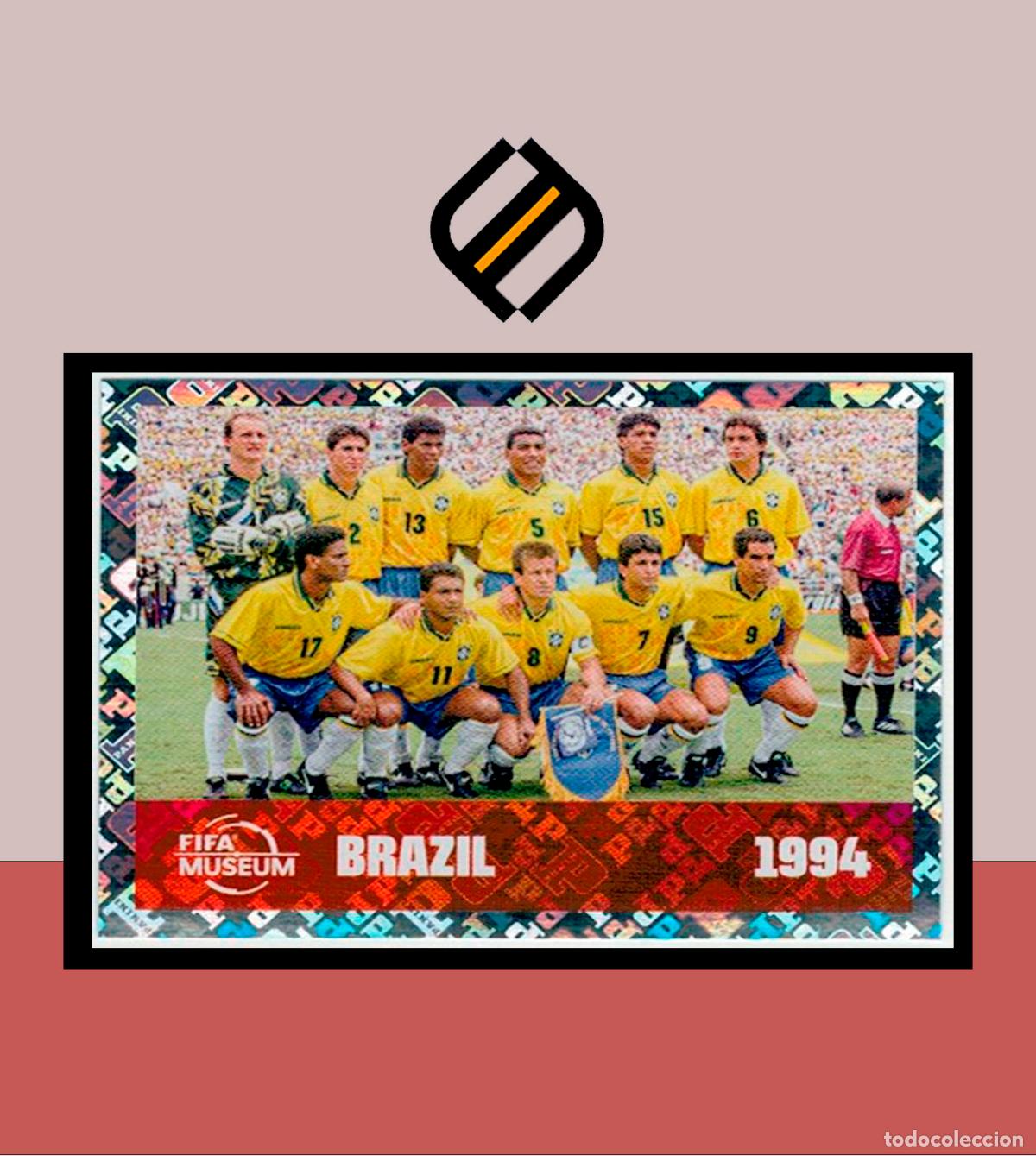 Cromos de f&uacute;tbol: PANINI FIFA CLUB WORLD CUP 2026 26 FWC 15 BRASIL USA 1994 STICKER MUNDIAL MEX CAN USA