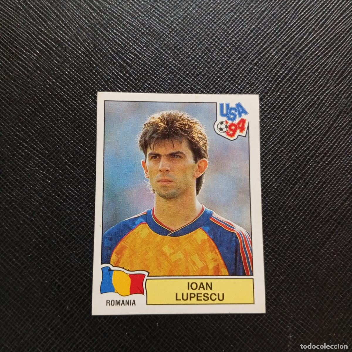 Figurine di Calcio: 80 LUPESCU RUMANIA PANINI MUNDIAL USA 94 CROMO FUTBOL 94 - SIN PEGAR - A57 PG118