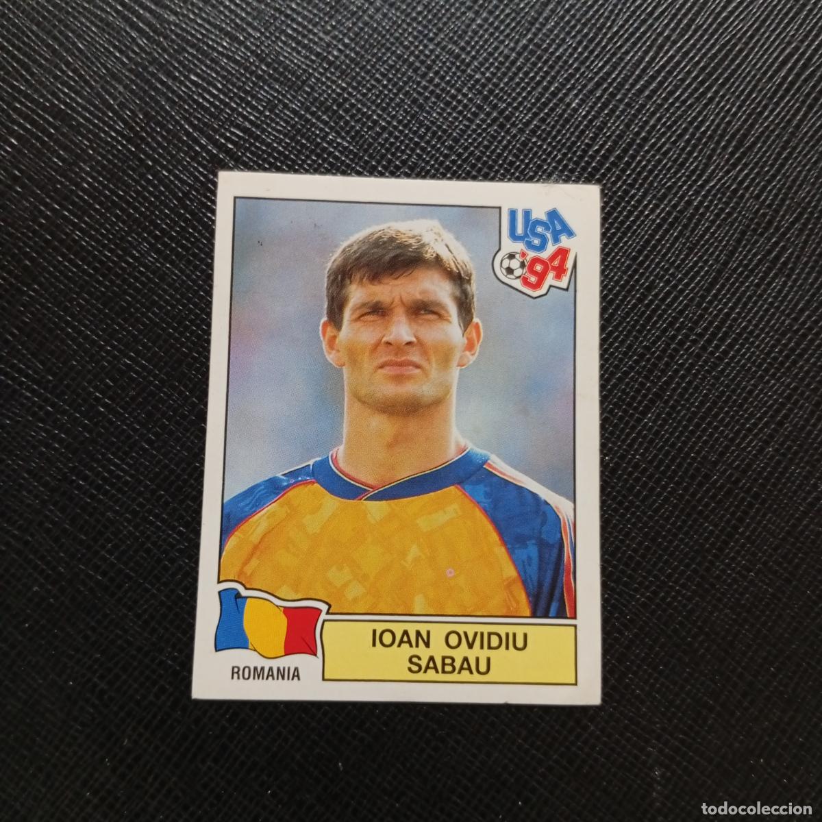 Figurine di Calcio: 82 SABAU RUMANIA PANINI MUNDIAL USA 94 CROMO FUTBOL 94 - SIN PEGAR - A57 PG118