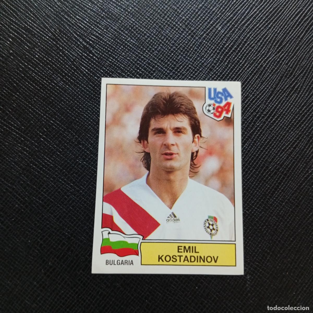 Cromos de f&uacute;tbol: 297 EMIL KOSTADINOV BULGARIA PANINI MUNDIAL USA 94 CROMO FUTBOL 94 - SIN PEGAR - A57 PG145