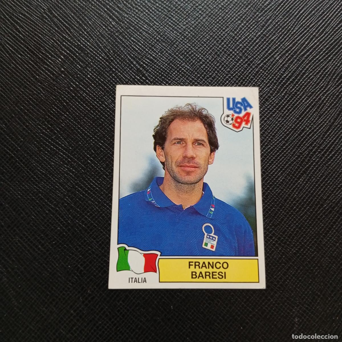 Cromos de f&uacute;tbol: 304 BARESI ITALIA PANINI MUNDIAL USA 94 CROMO FUTBOL 94 - SIN PEGAR - A57 PG145